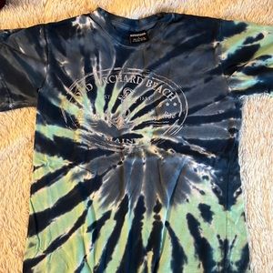 tie-dye beach shirt (Old Orchard Beach)